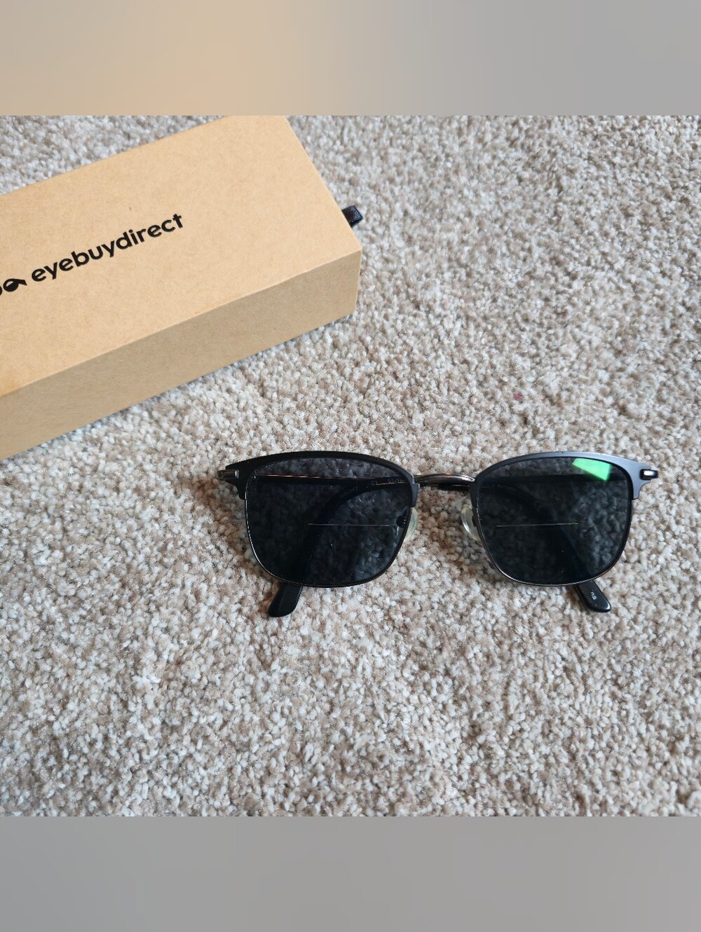 MICHAEL RYEN - MR342 C1 51/19/143 - BLACK / GRAPHITE - Authentic EYEGLASSES